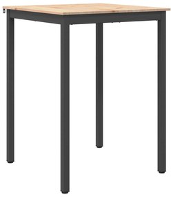 vidaXL Τραπέζι μπαρ Φυσικό 110 x 55 x 105 εκ. Στερεά ξυλεία πεύκου