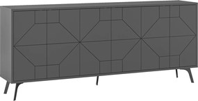 Μπουφές Ανθρακί LATORE 183,8x35x77,4