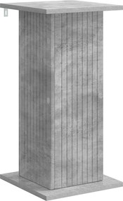 vidaXL Βάση φυτών Γκρι Σκυροδέματος 30,5 x 30 x 60,5 εκ