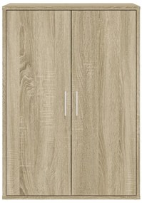 vidaXL Βοηθητικά Ντουλάπια 2 τεμ. Sonoma Δρυς 60x31x84 εκ. Επεξ. Ξύλο