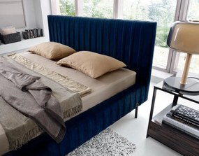 Επενδυμένο κρεβάτι Prallo-Mple-160 x 200