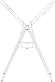 Brabantia 1004164 Πτυσσόμενη Απλώστρα Δαπέδου Hangon 20m, Fresh White
