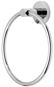 Κρεμάστρα Πετσέτας Κρίκος Romina 13-1260 Chrome Gloria Metal
