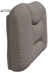 vidaXL Μαξιλάρι για Κεφαλάρι Taupe 100 εκ. Υφασμάτινο