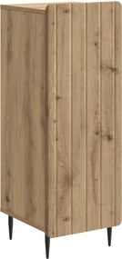 vidaXL Πλαϊνό γραφείο Artisan Δρυς 34,5 x 33 x 92 εκ.