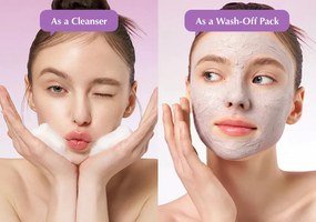 EQQUALBERRY Purple Rice Pore Purifying Pack Cleanser