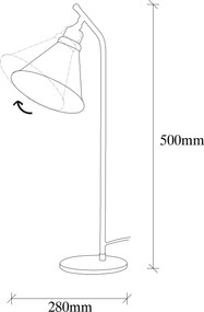 Table Lamp Sivani - MR-610 Vintage