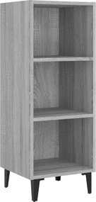 vidaXL Ντουλάπι Γκρι sonoma 34,5x32,5x90εκ. από Επεξεργασμένο Ξύλο