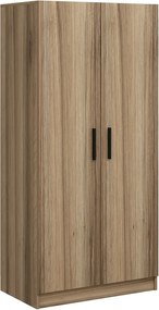 Διφυλλη Ντουλαπα Δρυς KALEO 52x90x210