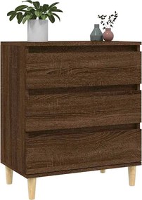 vidaXL Μπουφές Καφέ Δρυς 60x35x70 εκ. από Επεξεργασμένο Ξύλο