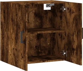 vidaXL Ντουλάπι Τοίχου Καπνιστή Δρυς 60x31x60 εκ. Επεξεργασμένο Ξύλο