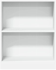 vidaXL Βιβλιοθήκη Λευκή 60 x 24 x 76 εκ. από Επεξεργασμένο Ξύλο