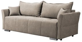 Καναπές - Κρεβάτι ALEGRO Ύφασμα Καφέ 232x95x75εκ. 232x95x75 εκ.
