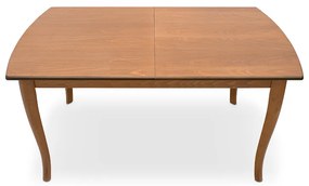 Τραπέζι Belfast Megapap μασίφ ξύλο-MDF επεκτεινόμενο χρώμα καρυδί 150/200x89x78εκ. - Ξύλο - GP039-0009,1
