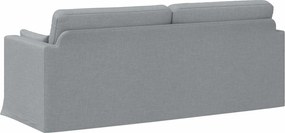 vidaXL Καναπές Ανοιχτό γκρι