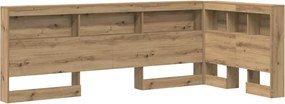 vidaXL Κεφαλάρι Αποθήκης Artisan Oak Επεξεργασμένο Ξύλο