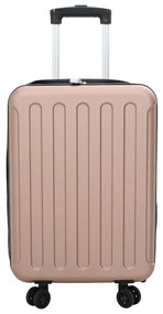 vidaXL Βαλίτσα Σκληρής Θήκης 20'' Ροζ Χρυσό 34x23x55.5 εκ. ABS