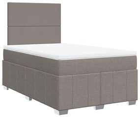 ΚΡΕΒΑΤΙ BOXSPRING ΜΕ ΣΤΡΩΜΑ TAUPE 120X200 ΕΚ. ΥΦΑΣΜΑΤΙΝΟ 3293932