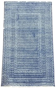 United Carpet Σετ Μοντέρνα Χαλία Κρεβατοκάμαρος 3τμχ Ακρυλικά - Zeus Μπλε