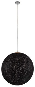 Φωτιστικό Οροφής Oceana 01364 1xΕ27 Φ60x60cm Black GloboStar