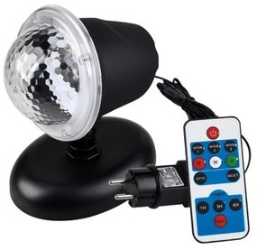 Διακοσμητικός Προβολέας LED 6W IP20 RGW NOEL3 Aca-NOEL3-Μαύρο NOEL3