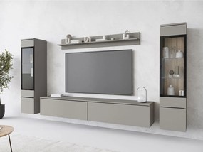 Σύνθετο σαλονιού Vera II-Γκρι Ματ