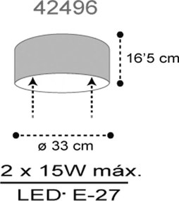 Fairy Dreams πλαφονιέρα οροφής (42496)