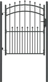 vidaXL Πύλη Φράχτη με Ακίδες EMMEN 150 x 100 cm