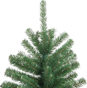 vidaXL Χριστουγεννιάτικο Δέντρο Τεχνητό Αρθρωτό Με Βάση Πράσινο 150εκ.