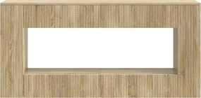 vidaXL Τραπέζι κονσόλας Δρύς Sonoma 155 x 29 x 74 εκ.