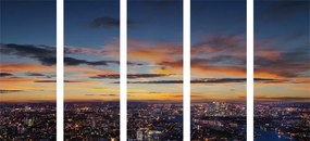 Άποψη εικόνας 5 μερών του Tower Bridge - 100x50