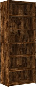 vidaXL Ντουλάπι Καπνιστή Δρυς 70x41x185 εκ. Επεξεργασμένο Ξύλο