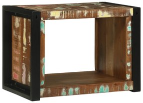 vidaXL Kύβος τοίχου  55x35x40 cm από μασίφ ανακυκλωμένο ξύλο