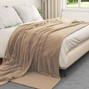 vidaXL Ριχτάρια 6 pcs Καμηλοπάρδαλη 240 x 270 εκ. Μαλλί