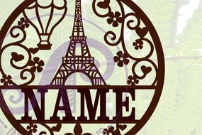 Intra απο ξύλο plywood 3mm-4mm πάχος – Αρχείο περικοπής Sign Paris Δίασταση 40x30 cm INTRAFABR-67411964