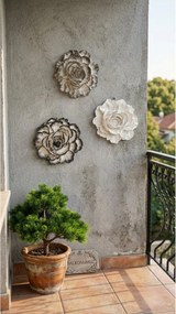 Stewehome Σετ διακοσμητικών τοίχου τριών τεμαχίων από πολυεστέρα μοντέρνου στυλ Πολύχρωμο
