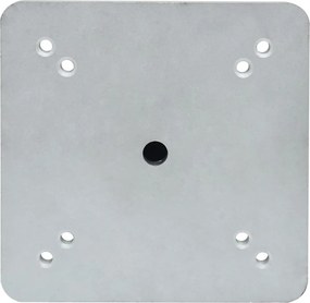 vidaXL Βάση Ομπρέλας Εδάφους 16 x 16 x 52 εκ. από Χάλυβα