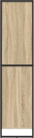 vidaXL Πλαϊνό γραφείο Σονόμα 81 x 36 x 150.5 εκ. Επεξεργασμένο ξύλο