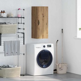 vidaXL Επιτοίχιο ντουλάπι Artisan Oak 34,5 x 34 x 90 εκ.