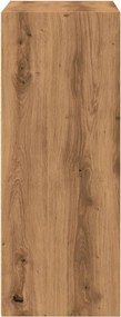 vidaXL Βιβλιοθήκη Αρτισιανή Δρυς 60x30x77 εκ. από Επεξεργασμένο Ξύλο