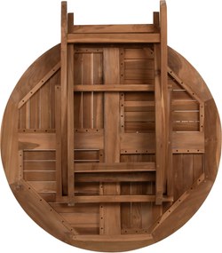 ΣΕΤ ΤΡΑΠΕΖΑΡΙΑΣ ΕΞΩΤ. ΧΩΡΟΥ 5ΤΜΧ KENDALL HM11956 ΜΑΣΙΦ ΞΥΛΟ TEAK ΦΥΣΙΚΟ