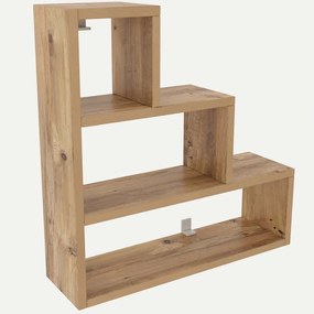 Ραφιέρα Τοίχου Piramit 854KLN1714 62x18x62cm Pine
