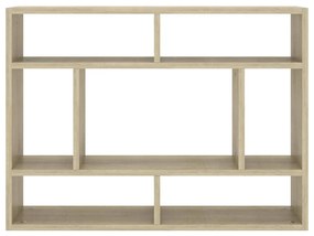 vidaXL Ραφιέρα Τοίχου Sonoma Δρυς 75 x 16 x 55 εκ. από Επεξ. Ξύλο