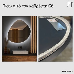 Άτυπος καθρέφτης με Φως LED G6