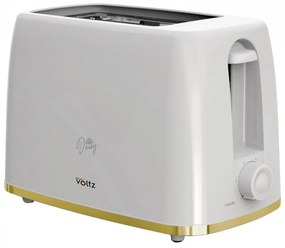 Φρυγανιέρα Oliver Voltz Daisy OV51440W, 700W, 2 φέτες, 6 επίπεδα, κινητή θήκη για ψίχουλα, Λευκό