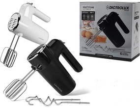 Μίξερ Dictrolux Λευκό-Μαύρο 6 Ταχύτητες 300W 2Τμχ