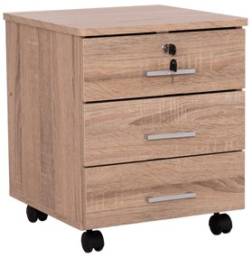 Συρταριέρα - Ντουλάπι Γραφείου HAYDEN σε Sonama 39.5x40x46.5Υεκ. 39.5x40x46.5 εκ.