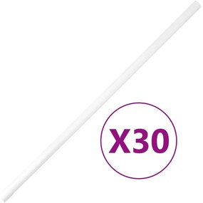 vidaXL Κανάλι Καλωδίων με Κλιπ Ø25 χιλ. 30 μ. από PVC