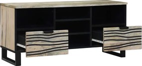 vidaXL Μονάδες TV 100 x 33 x 46 εκ Λευκό Επεξεργασμένο Ξύλο