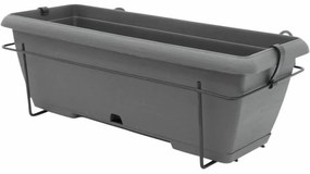 Κηπουρός Garden ID Ανθρακί Εφέ πέτρας 50 cm